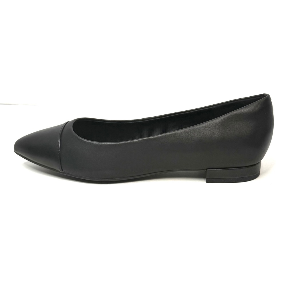 Rockport Womens Kenzie Total Motion Pointy Toe Dress Flats Black Size 8W NWT/BOX - Picture 4 of 8